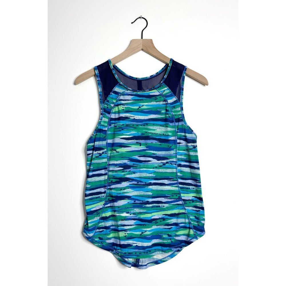 LULULEMON Sculpt Tank Top Seven Wonders Multi Hero Blue